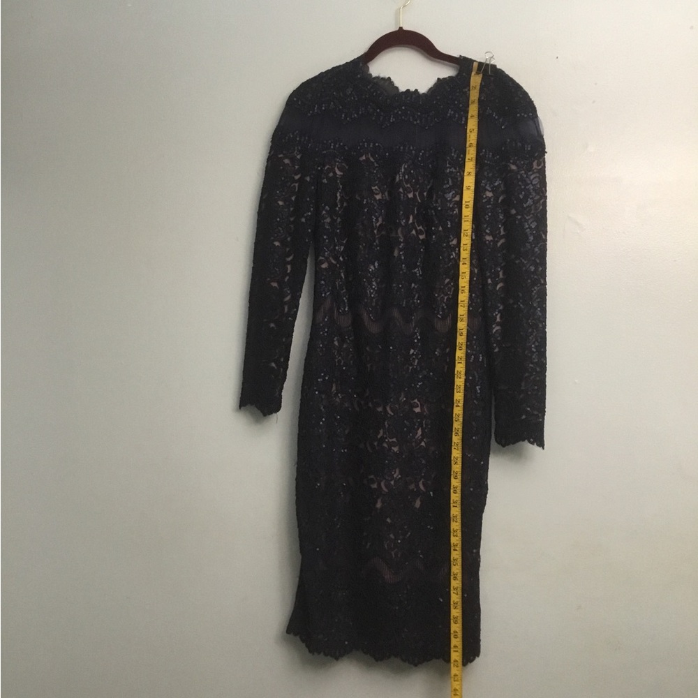 Tadashi Shoji Lace Long Sleeve Dress